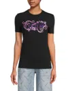Versace Jeans Couture T-shirt  Woman Color Black In Black