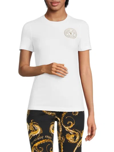 VERSACE JEANS COUTURE WOMEN'S LOGO T-SHIRT
