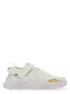 Versace Jeans Couture Sneaker With Logo In White
