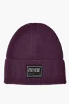 Versace Jeans Couture Womens Beanie In Purple