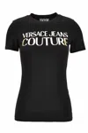 Versace Jeans Couture T-shirt With Logo In Black