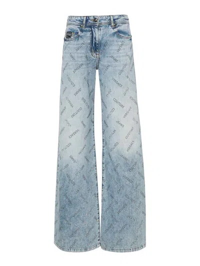 Versace Jeans Denim Jeans In Blue