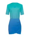 Versace Jeans Draped T-shirt Dress