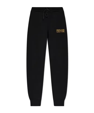 Versace Jeans Drawstring Sweatpants In Black