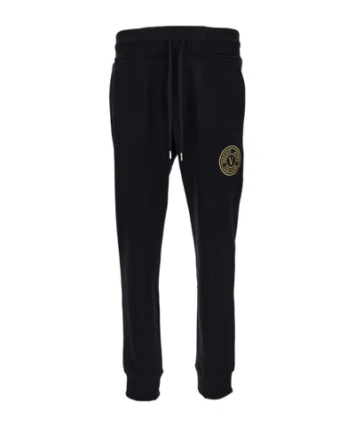 Versace Jeans Drawstring Sweatpants In Black