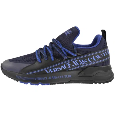 Versace Jeans Dynamic Sa3 Trainers Blue In Black