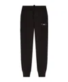 Versace Jeans Elastic Waist Casual Pants In Black