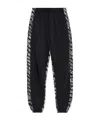 Versace Jeans Elastic Waist Sweatpants In Black