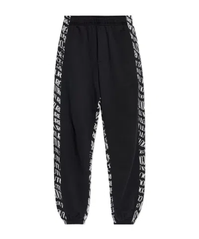 Versace Jeans Elastic Waist Sweatpants In Black