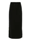 Versace Jeans Strassed Jersey In Black
