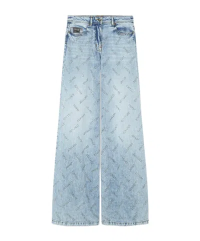 Versace Jeans Flared Jeans In Blue