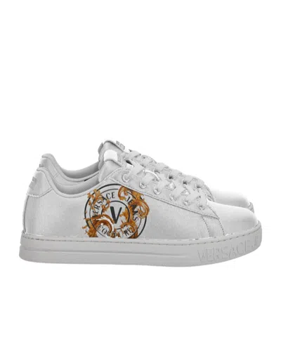 Versace Jeans Fondo Court Sneakers In Multi