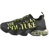 Versace Jeans Fondo Nomo Trainers Grey In Black