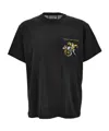 Versace Jeans Graphic-print T-shirt In Black