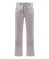 Versace Grey Denim Jeans In Grey