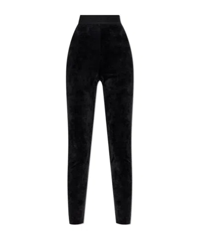 Versace Jeans High Waist Leggings In Black