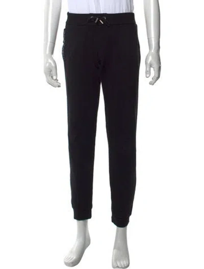 Pre-owned Versace Jeans Joggers In Black