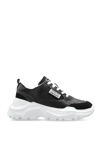 Versace Jeans Lace-up Sneakers In White