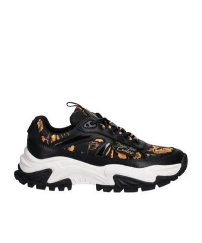 Versace Jeans Lace-up Sneakers In Multi