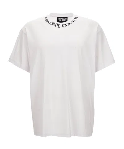 Versace Jeans Logo-detail T-shirt In White