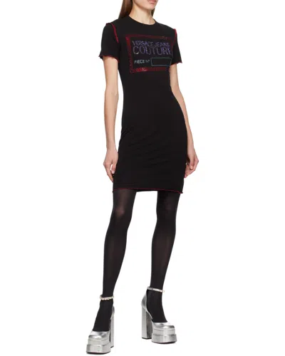Versace Jeans Logo-embellished T-shirt Dress