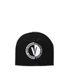 Versace Jeans Logo Hat In Black