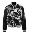 Versace Jeans Logo Jacket In Multi