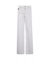 Versace Jeans Logo-lettering Jeans In White