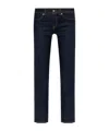 Versace Jeans Logo-plaque Skinny Jeans In Black