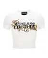 Versace Jeans Logo-print T-shirt In White