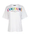 Versace Jeans Logo-print T-shirt In White
