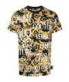 Versace Jeans Logo Printed T-shirt In Multicolor