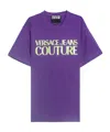 Versace Jeans Logo T-shirt In Purple