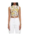 Versace Jeans Logo Vest In White