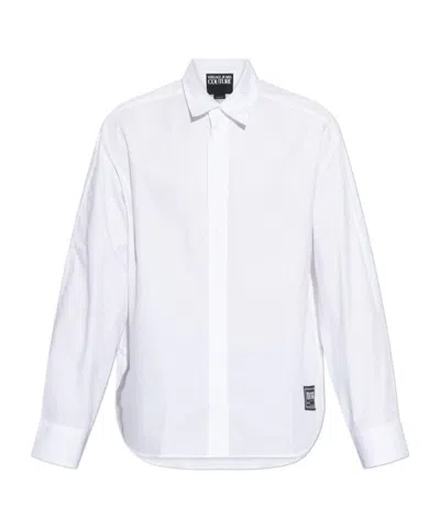 Versace Jeans Long Sleeve Shirt In White