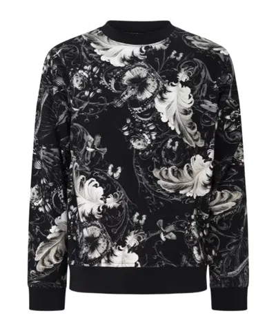 Versace Jeans Long Sleeve Sweatshirt In Multi