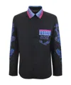 Versace Jeans Couture Shirt In Black