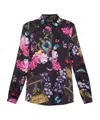 Versace Jeans Long-sleeved Shirt In Multi