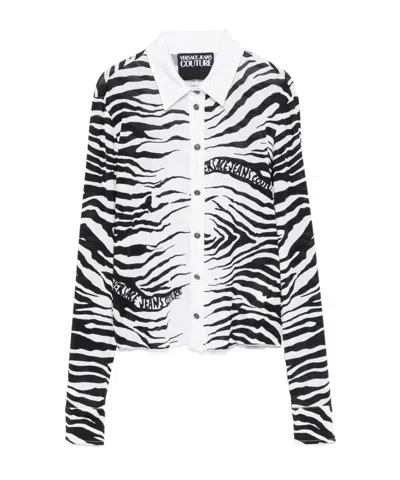 Versace Jeans Long-sleeved Shirt In White
