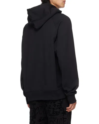 Versace Jeans Long-sleeved Sweater In Black
