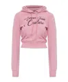Versace Jeans Long-sleeved Sweatshirt In Pink