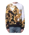 Versace Jeans Long-sleeved Sweatshirt In Multi