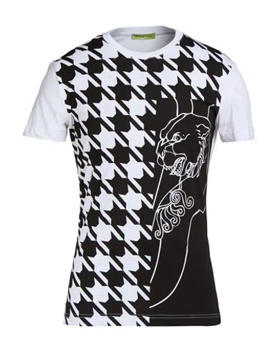 Versace Jeans Man T-shirt White Size S Cotton