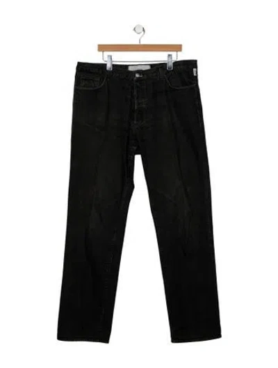 Pre-owned Versace Jeans Medusa Insignia Skinny Jeans In Black