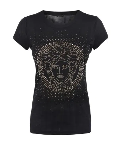 Versace Jeans Medusa T-shirt In Black