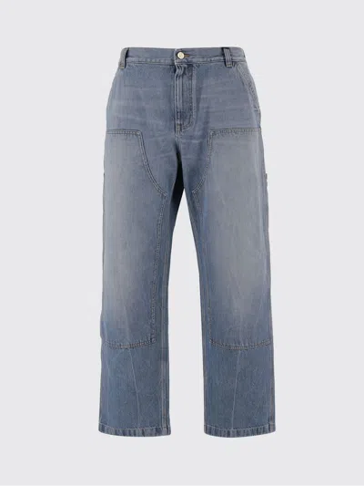 VERSACE VERSACE WIDE LEG JEANS IN DENIM,H93588028