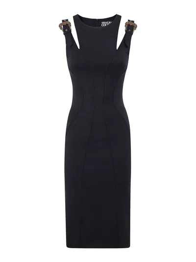 Versace Jeans Vestido Corto - Negro