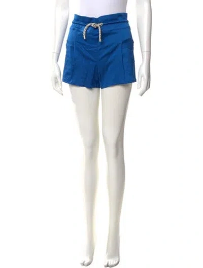 Pre-owned Versace Jeans Mini Shorts In Blue