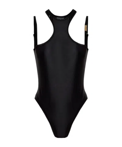 Versace Jeans Off-shoulder Body In Black