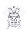 Versace Jeans Outline Barocco T-shirt In White